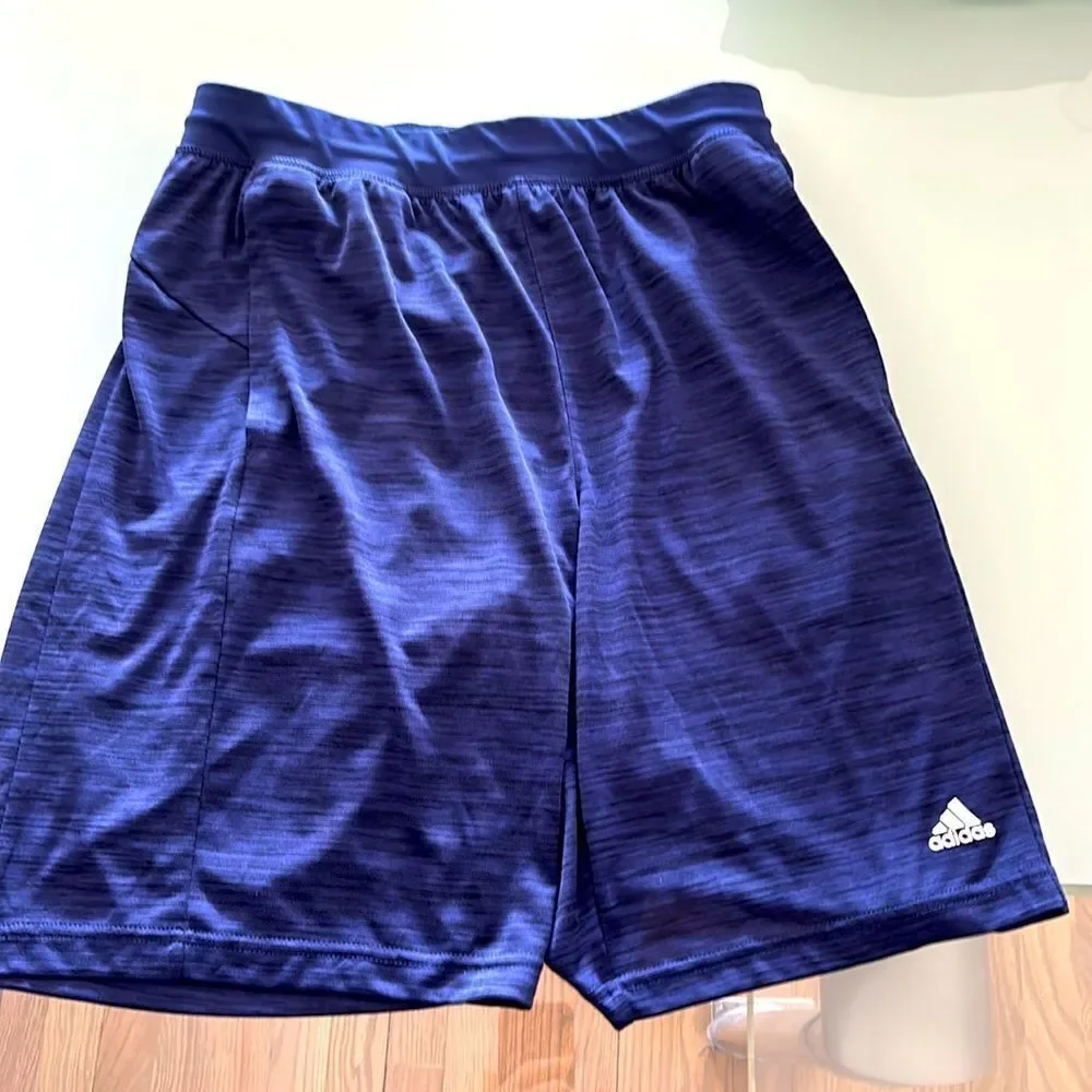 Adidas climalite shorts blue medium